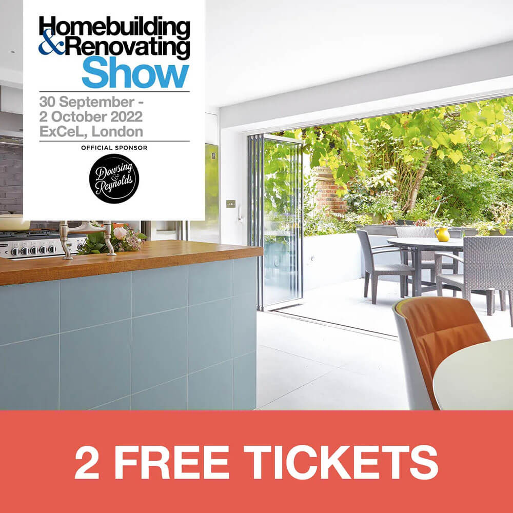 With the Homebuilding & Renovating Show just around the corner! Claim your free 2 tickets through Custom Rooflights Ltd